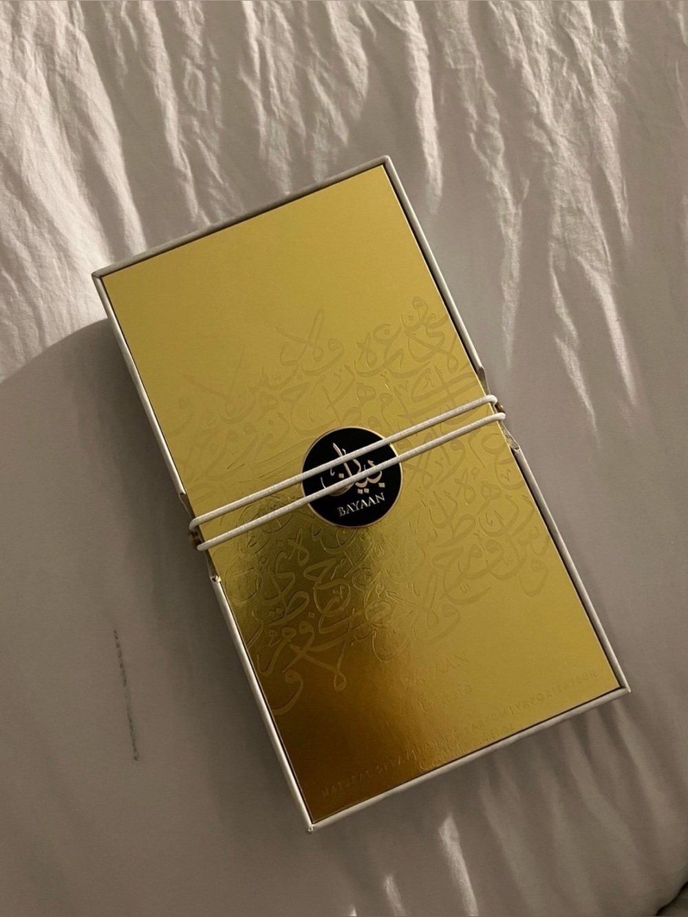 Gold Scented Gift Box - Yellow